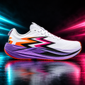 CHUNTA Strike in White / Lilac / Orange, outer lateral campaign view