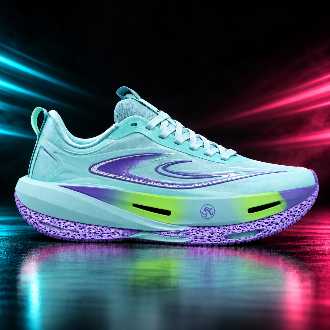 CHUNTA Orbit in Light Blue / Lilac, outer lateral campaign view