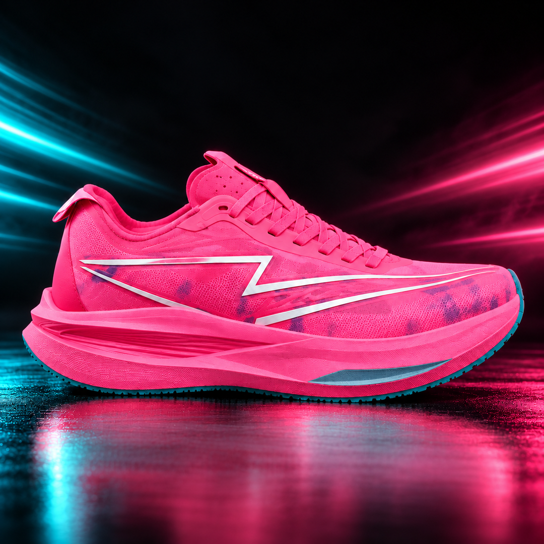CHUNTA Pulse in Hot Pink, outer lateral campaign view