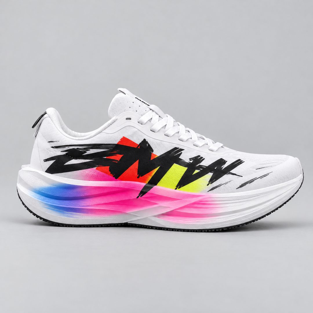 CHUNTA Signature in White / Multicolor, outer lateral view