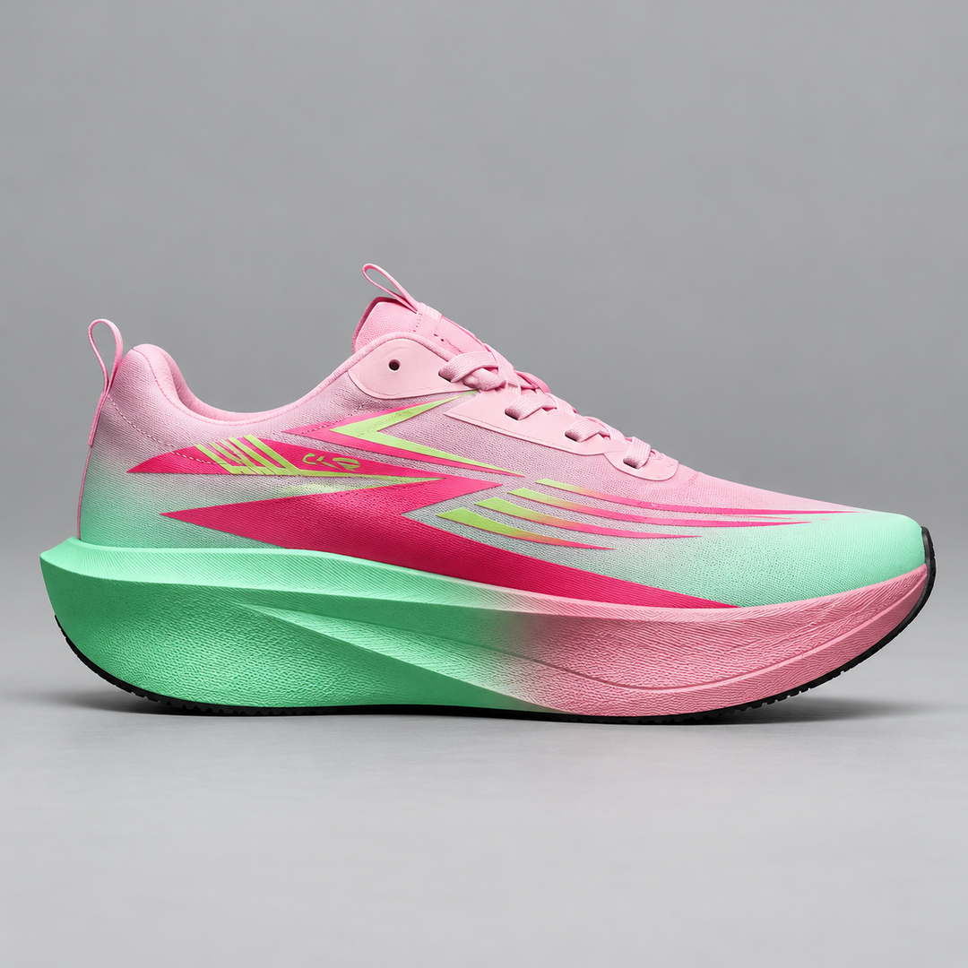 CHUNTA Surge in Pink / Mint, outer lateral view