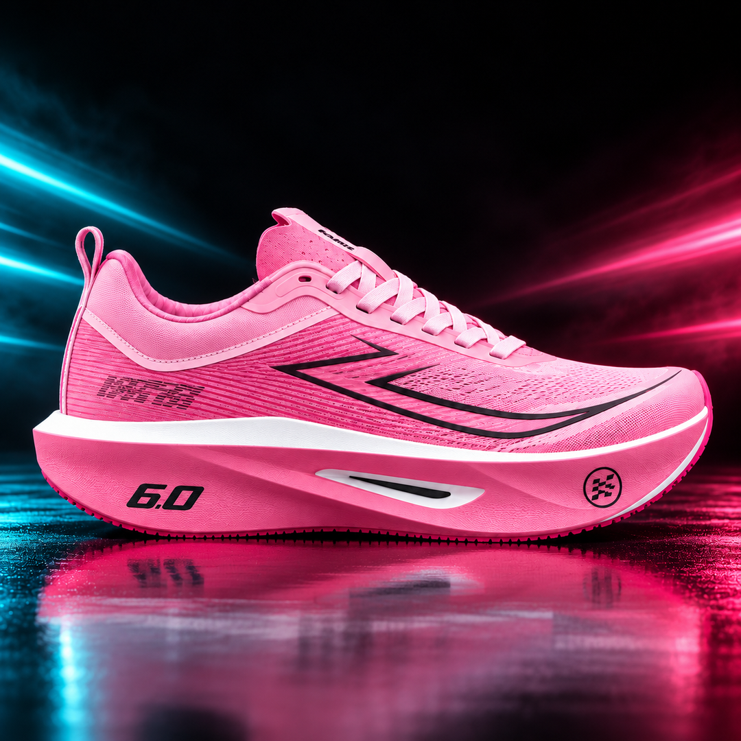 CHUNTA Arc 6.0 in Pink, outer lateral campaign view