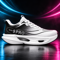 CHUNTA 9PRO in White / Black, outer lateral campaign view