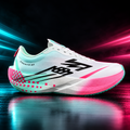 CHUNTA Circuit 6.0 in White / Mint / Pink, outer lateral campaign view