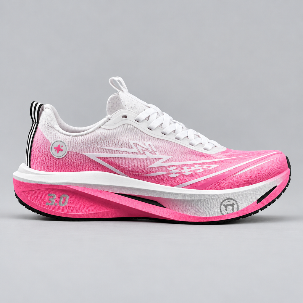 CHUNTA Tempo in Pink, outer lateral view