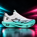 CHUNTA Tempo in White / Mint, outer lateral campaign view
