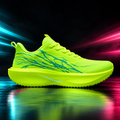 CHUNTA Flash in Lime / Blue, outer lateral campaign view