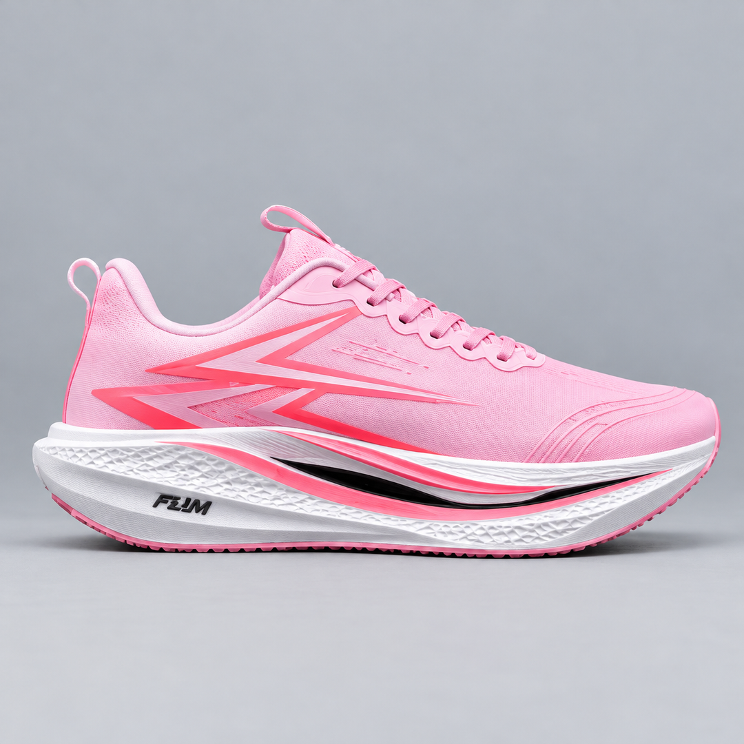 CHUNTA Strike in Pink / White, outer lateral view