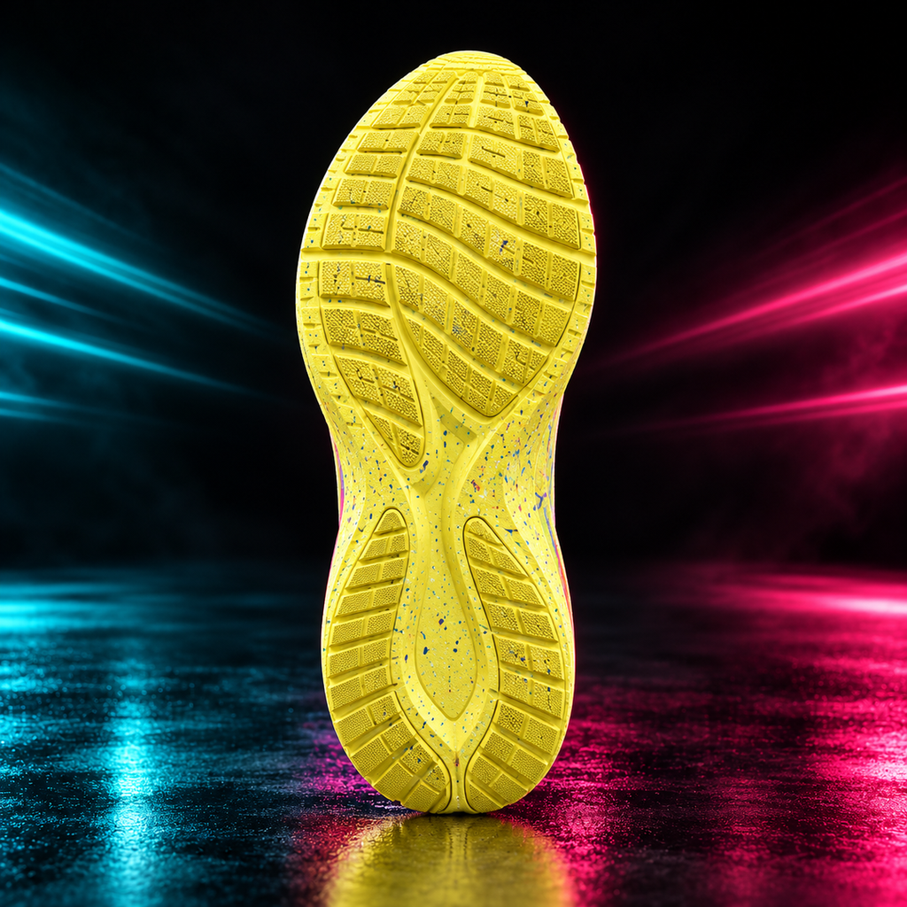 CHUNTA Mosaic in Yellow, outsole view