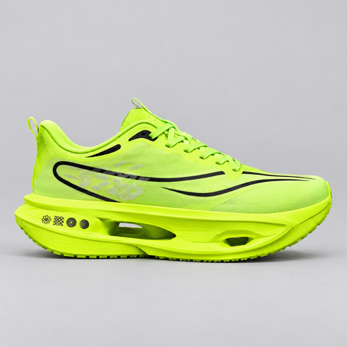CHUNTA 9PRO in Lime, outer lateral view