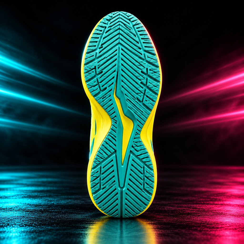 CHUNTA Pulse in Yellow, outsole view