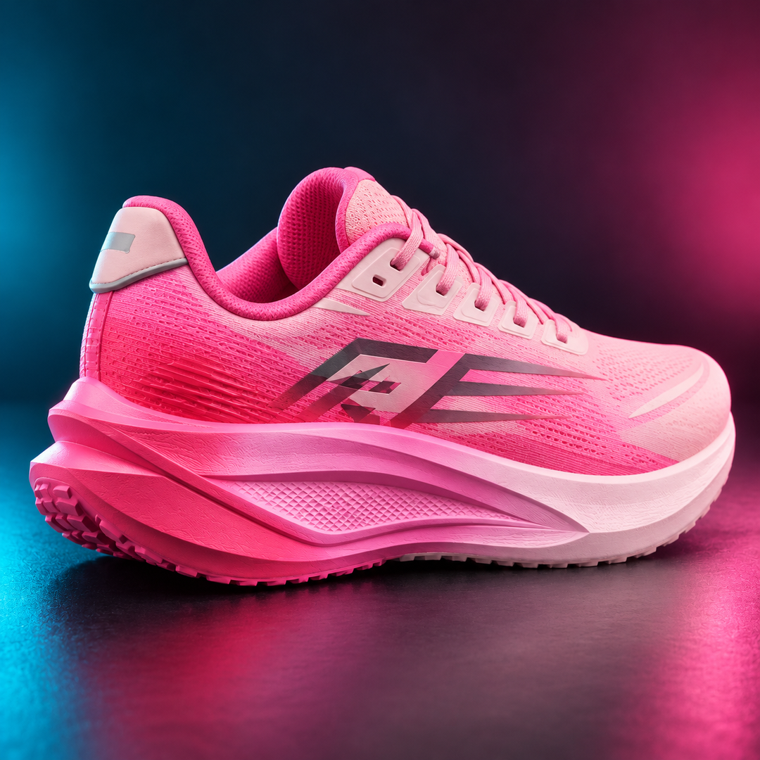 CHUNTA Dash in Pink, rear three-quarter campaign view