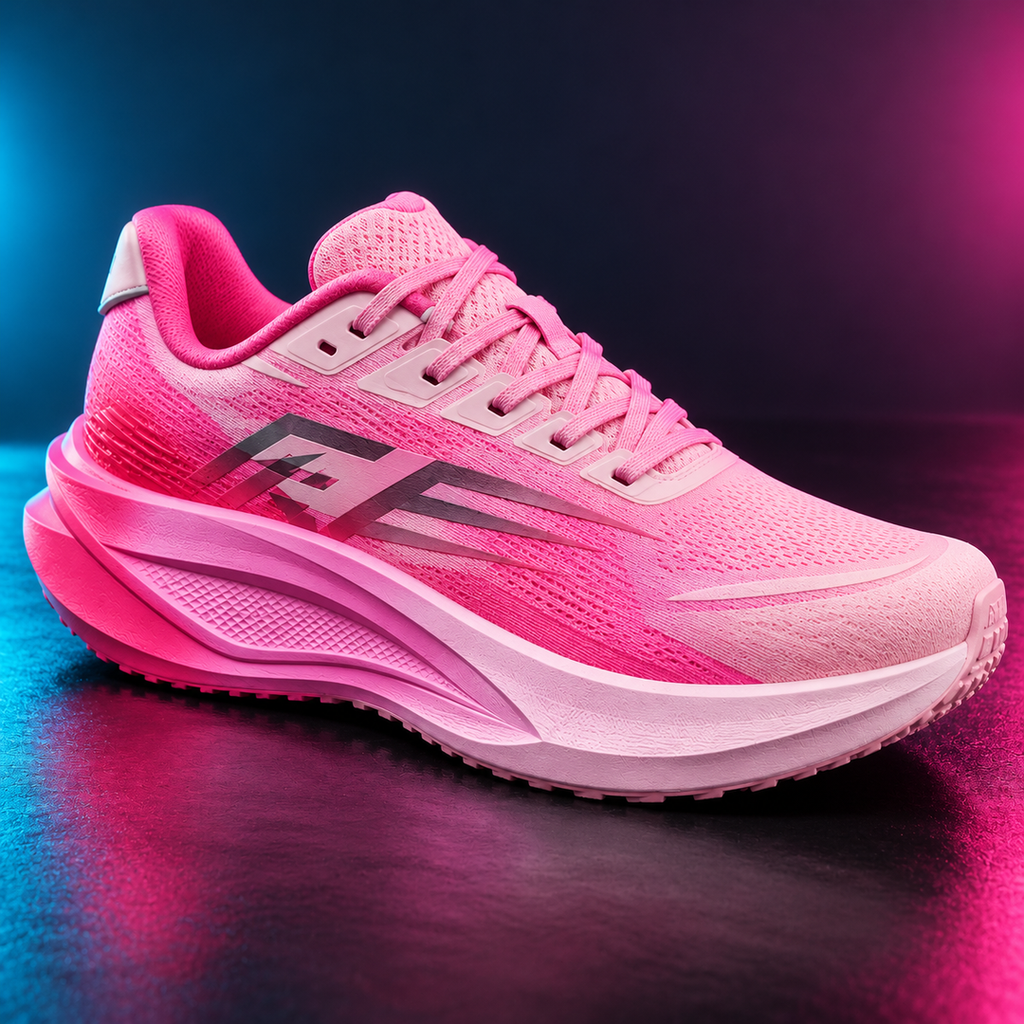 CHUNTA Dash in Pink, front three-quarter campaign view