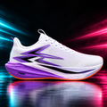 CHUNTA Strike in White / Lilac, outer lateral campaign view