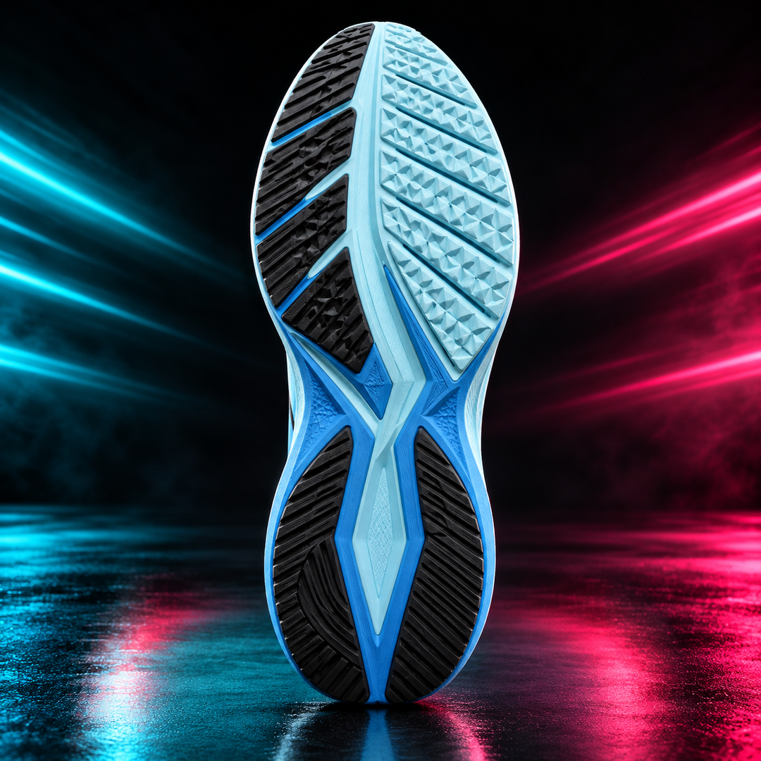 CHUNTA Strike in Blue, outsole view
