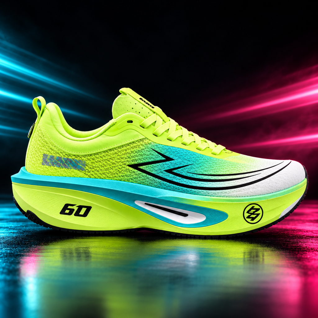 CHUNTA Arc 6.0 in Lime, outer lateral campaign view